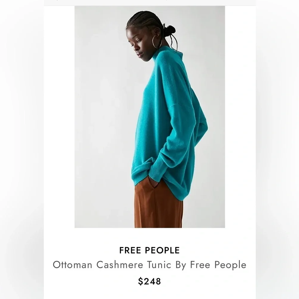 NWT Free People Ottoman Cashmere Tunic